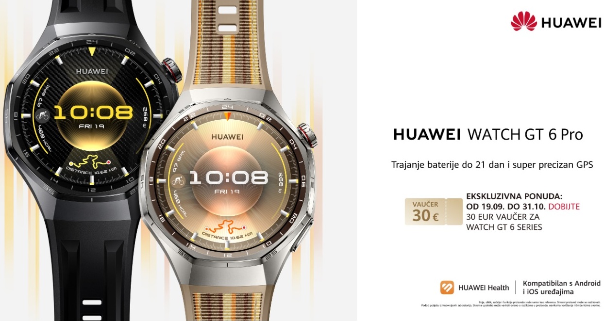 HUAWEI WATCH GT 6 pametni satovi