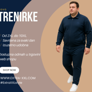 Extra XXL shop – specijalizirana trgovina muške odjeća većih brojeva ( 2XL-12XL ) i obuće velikih brojeva, Zagreb