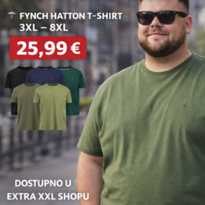 Extra XXL shop – specijalizirana trgovina muške odjeća većih brojeva ( 2XL-12XL ) i obuće velikih brojeva, Zagreb