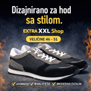 Extra XXL shop – specijalizirana trgovina muške odjeća većih brojeva ( 2XL-12XL ) i obuće velikih brojeva, Zagreb