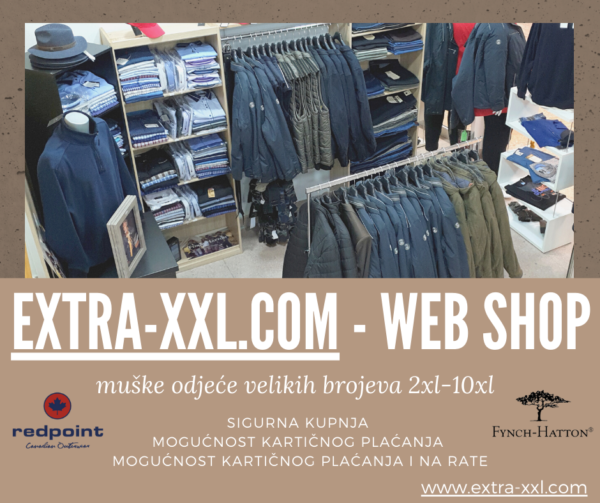 Extra xxl shop-trgovina za punije i krupnije muškarce,extra-xxl.com
